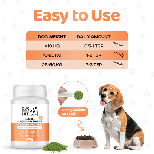 Our Dogs Life Natural Plaque Powder