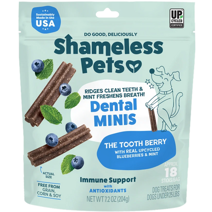 Shameless Pets- Tooth Berry Dental Minis