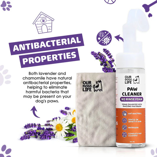 Paw Cleaner Foam With Towel