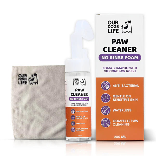 Paw Cleaner Foam With Towel