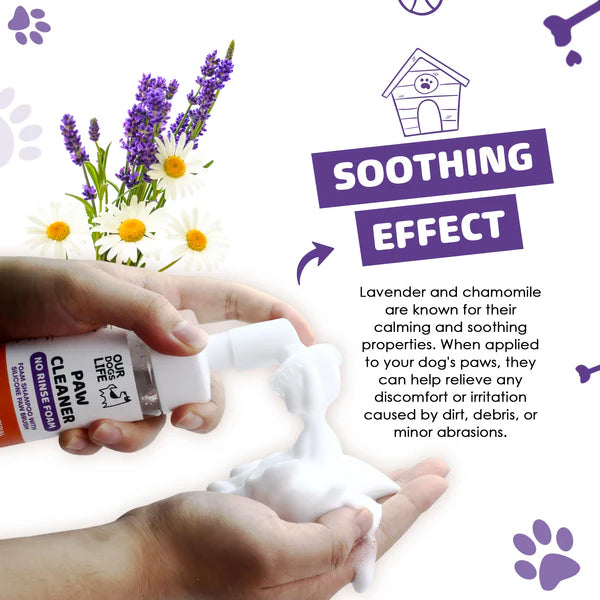 Paw Cleaner Foam With Towel
