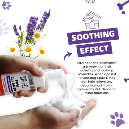 Paw Cleaner Foam With Towel