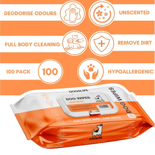 Unscented Grooming Wipes