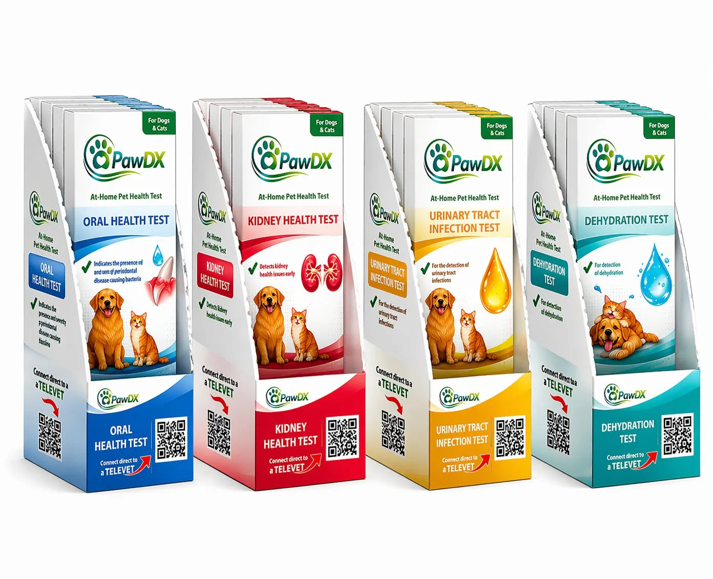 All Four SKUs – As They Appear at Shelf